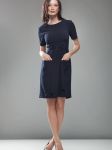 Sukienka Sukienka S20 Twiggy Navy Blue