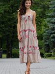 Sukienka Sukienka Model H000138_Beige