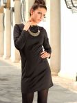 Sukienka Sukienka Model Zip Black