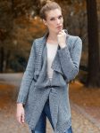 Sweter Sweter Model Lora Grey