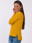Sweter Model Alicja 2 Mustard