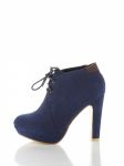 Półbuty Model X314-11 Navy Blue