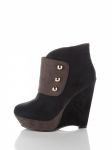 Botki Model A480-5 Black-Grey