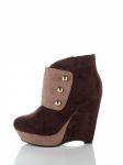 Botki Model A480-2 Brown-Khaki