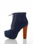 Botki Model A472-11 Blue