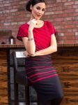 Sukienka Sukienka Model 44C422279 Red-Black