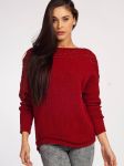 Sweter Model Ola Dark Red