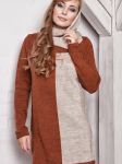 Sweter Model 0960Beige-Brown