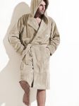 Szlafrok Męski Model Iwo Beige