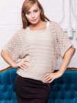SweterDamski ModelA-72-3279 Beige