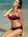 Kostium Kąpielowy Model Carla M-197 Black-Pink