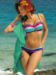 Kostium Kąpielowy Model Sydney M-212 Blue-Pink