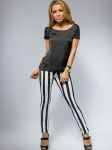 Leginsy Model 075 Black-White