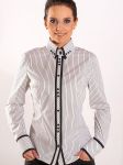 Bluzka Damska Model Zofia WhiteBlack