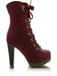 Botki Model KBAS907 BORDO