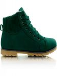 Trampki Ocieplane Model KB886 Green