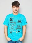 T-shirt Męski Model L-07-047 BLUE