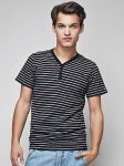 T-shirt Męski Model L-07-057 BLACK