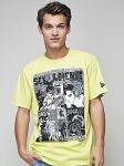 T-shirt Męski Model L-07-070 YELLOW
