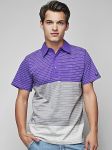 T-shirt Męski Model L-07-104 VIOLET