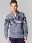 Sweter Męski Model M-09-022 GREY