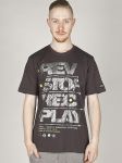 T-shirt Męski Model N-07-012 GREY