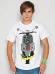 T-shirt Męski Model J-07-X03 WHITE