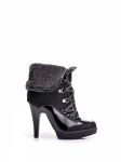 BOTKI Z ODWIJANĄ CHOLEWKĄ 12A0759B /D2-L37 Black