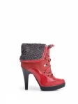 BOTKI Z ODWIJANĄ CHOLEWKĄ 12A0759R /D2-L37 Red