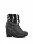 BUTY NA KOTURNIE CB1309-2B /S2-81P Black