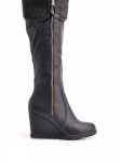 KOZAKI Z KOŻUSZKIEM CB256B /S2-94P Black