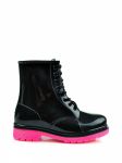 KALOSZE JAK GLANY CB6792B.F /S3-102P Black-Pink