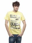 T-shirt Męski Model H-07-021 YELLOW
