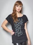 T-shirt Damski Model I-37-006 BLACK
