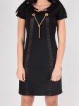 Sukienka Sukienka Jesenia 06-263-0159-00 Black-Black